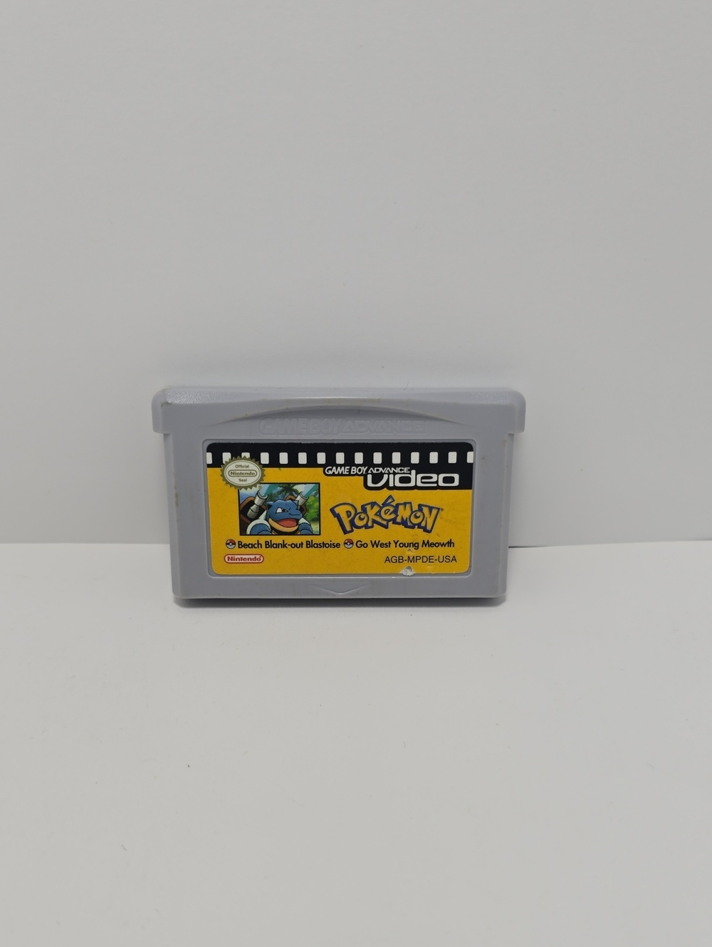 Nintendo Game Boy Advance Video Cartridge Pokemon Go West Young Beach Blank